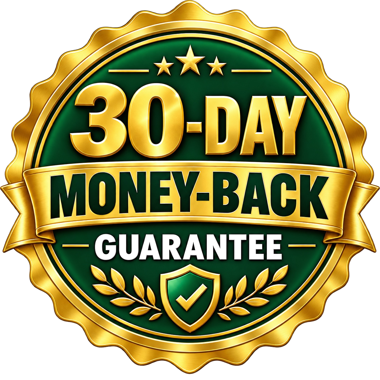 30-day money-back guarantee