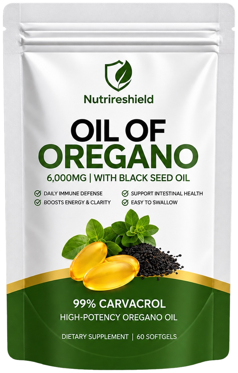 Nutrireshield Oil of Oregano 60 Softgels